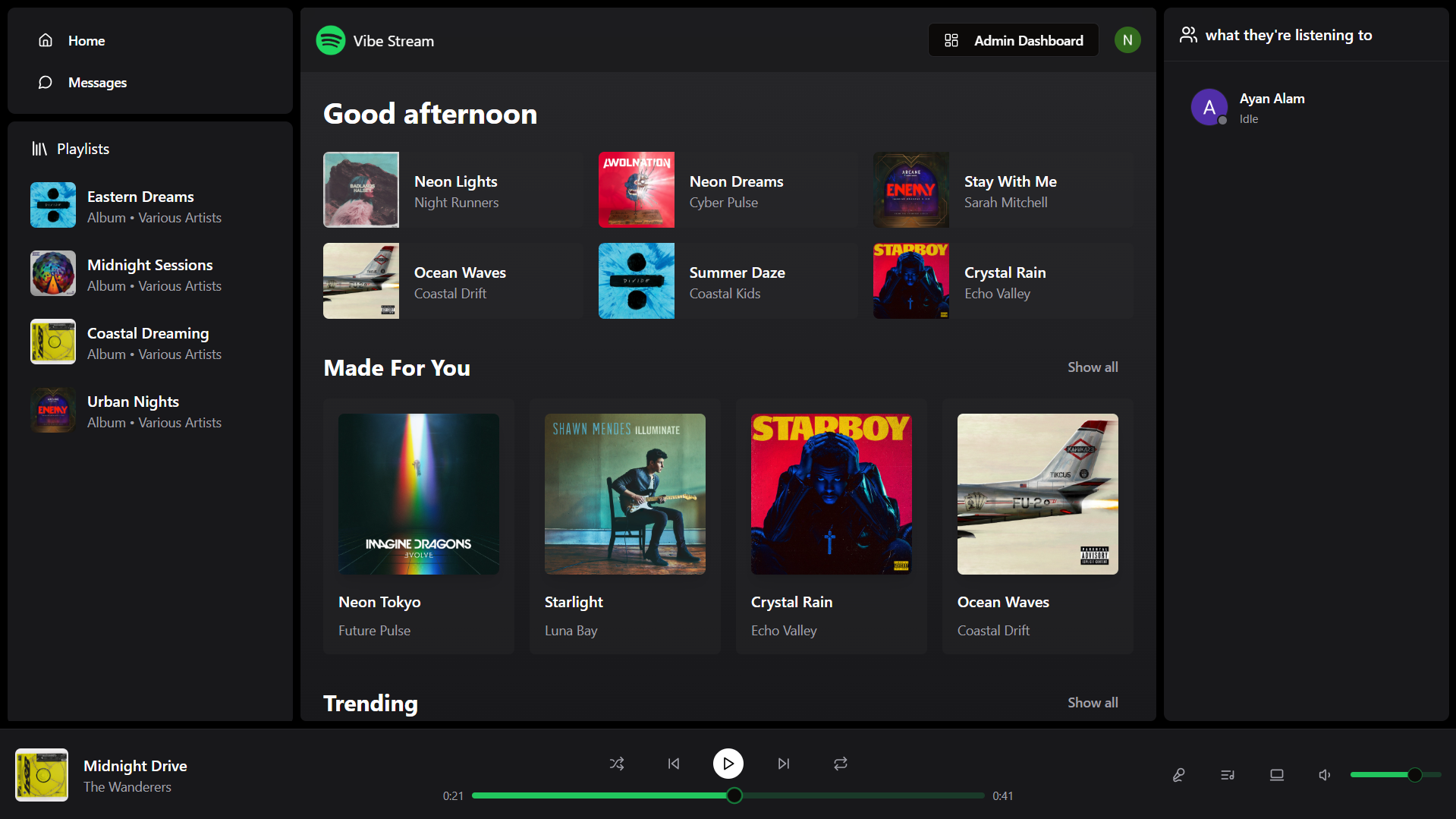 Vibe Stream
